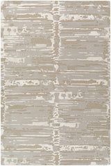 Kadin Gray Abstract Area Rug - Clearance