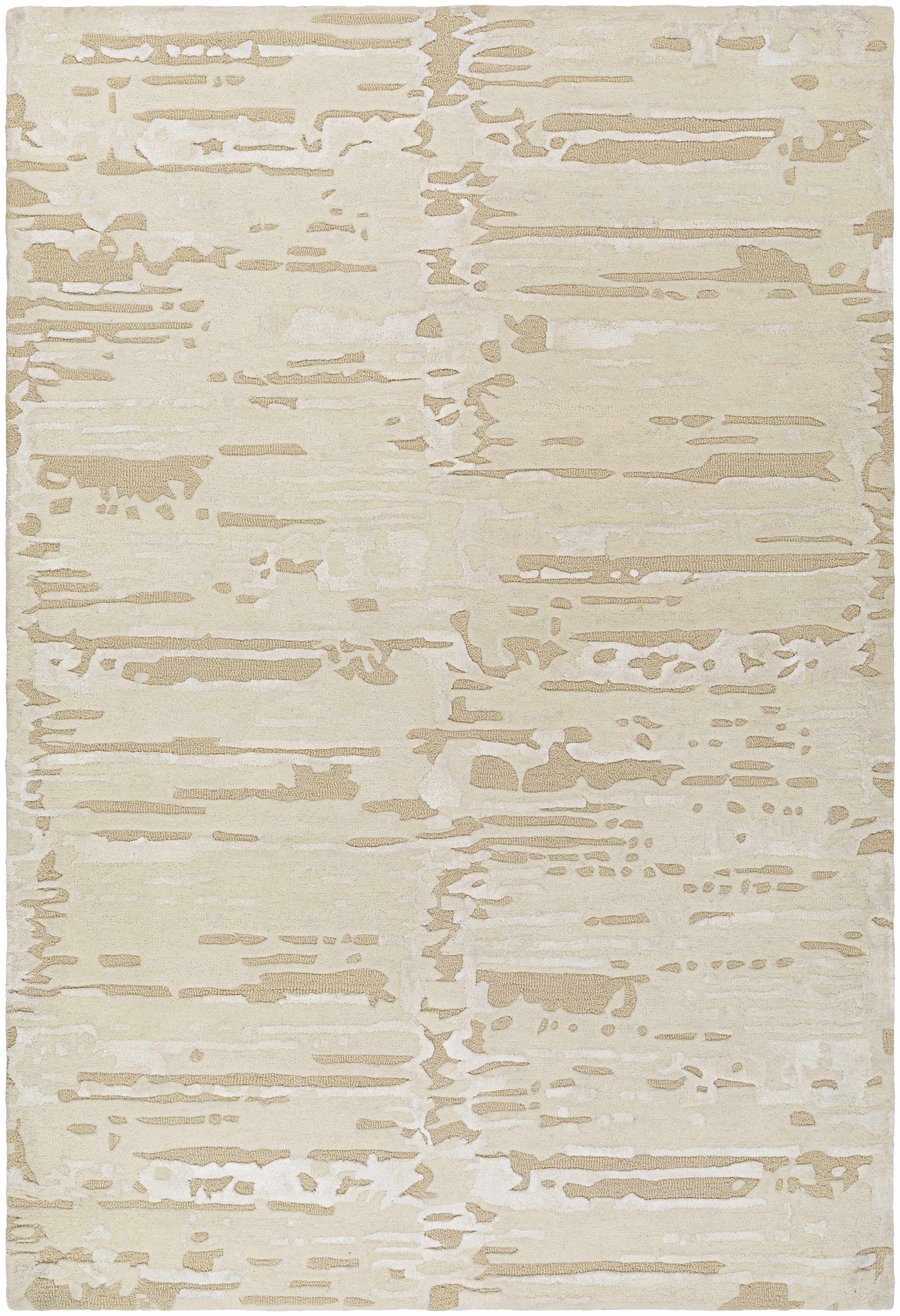 Kadin Beige Abstract Area Rug - Clearance