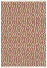 Shageluk Handcrafted Fringed Jute Carpet Area Rug - Clearance
