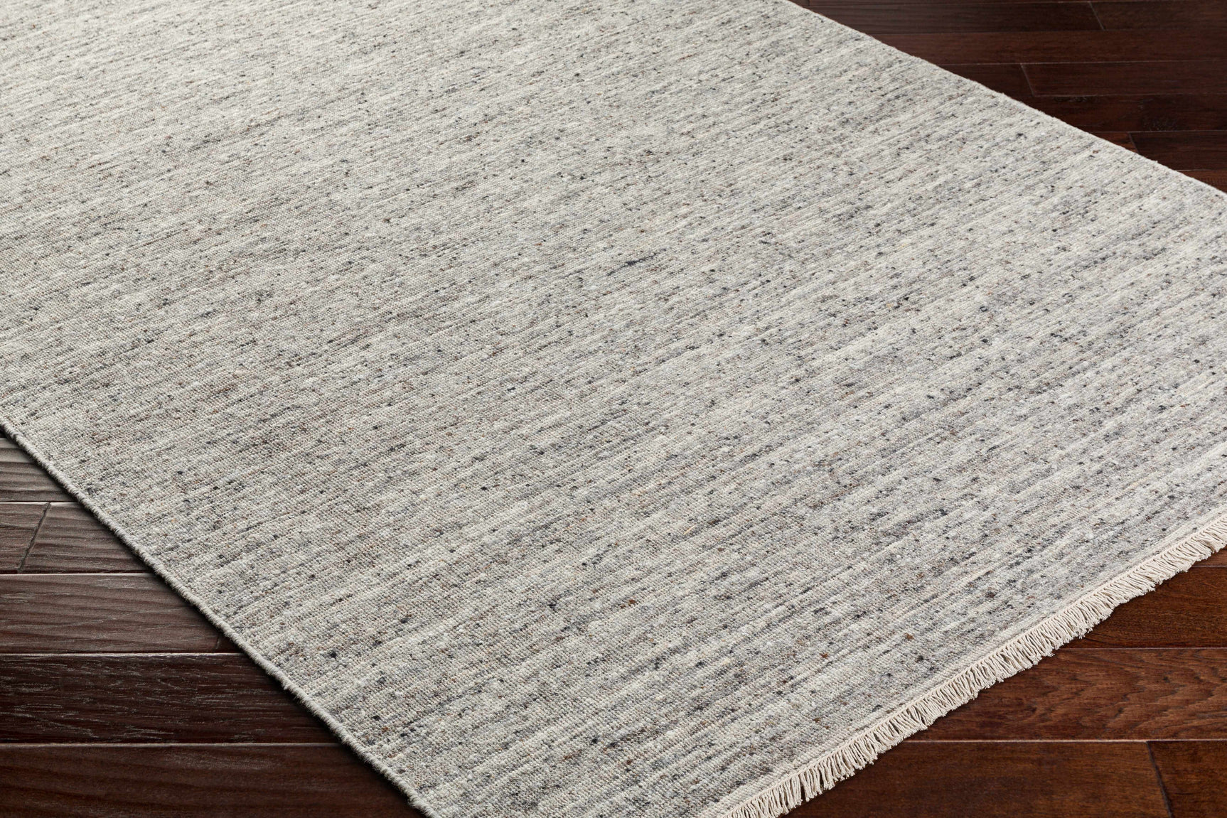 Kylee Gray Wool Area Rug - Clearance