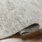 Kylee Gray Wool Area Rug - Clearance