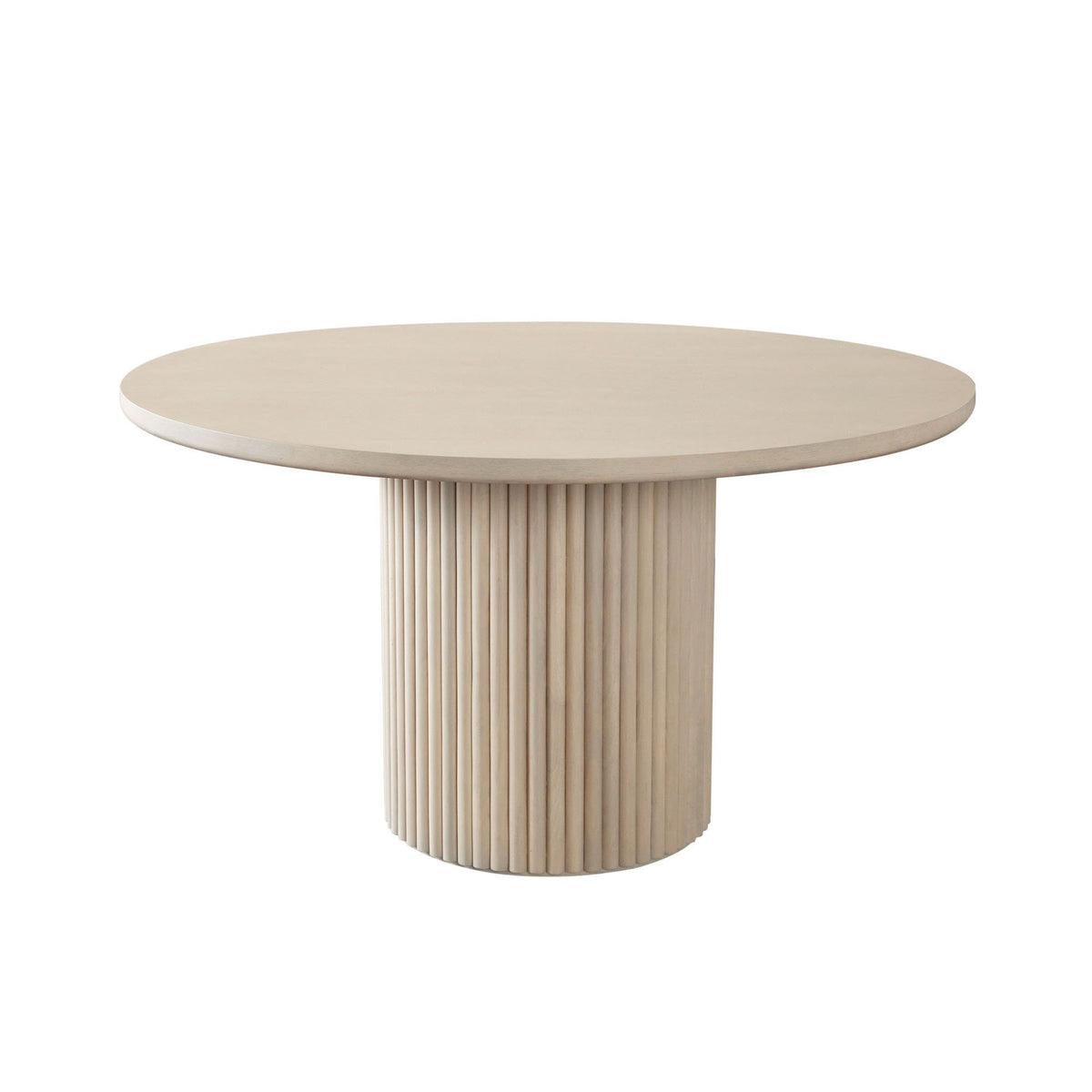 Siren Light Natural Wood Dining Table - Ornate Home