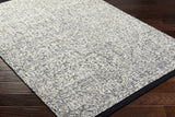 Nenet Black Hand Woven Area Rug - Clearance