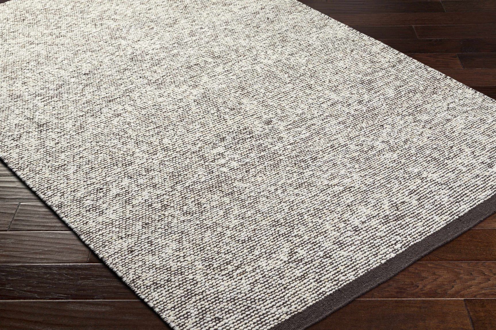 Nenet Charcoal Hand Woven Area Rug - Clearance