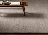 Buffy Brown Hand Knotted Wool Area Rug - Clearance