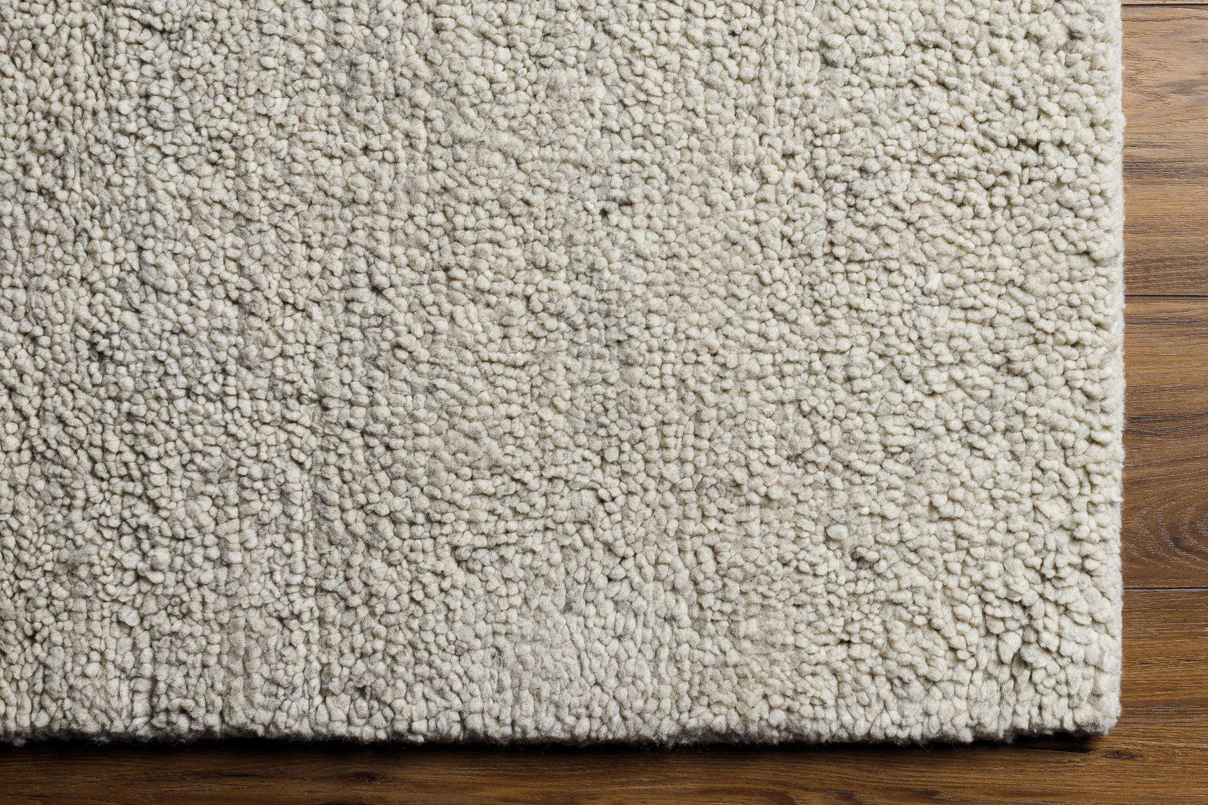 Buffy Gray Hand Knotted Wool Area Rug - Clearance