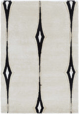 Smartt Beige&Black Premium Wool Rug - Clearance