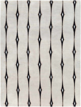 Smartt Beige&Black Premium Wool Rug - Clearance