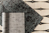 Smartt Beige&Black Premium Wool Rug - Clearance