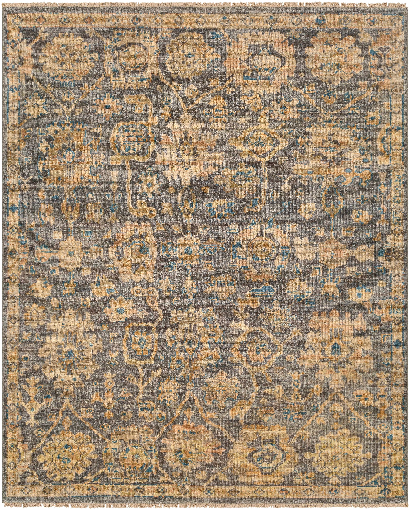 Beige Gray Amazu Area Rug - Clearance