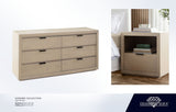 Sonoma Light Natural Wood Nightstand - Ornate Home