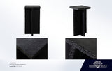 Spectre Black Slate Stone End Table - Ornate Home