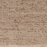 Aneko Khaki Handwoven Leather Rag Carpet - Clearance