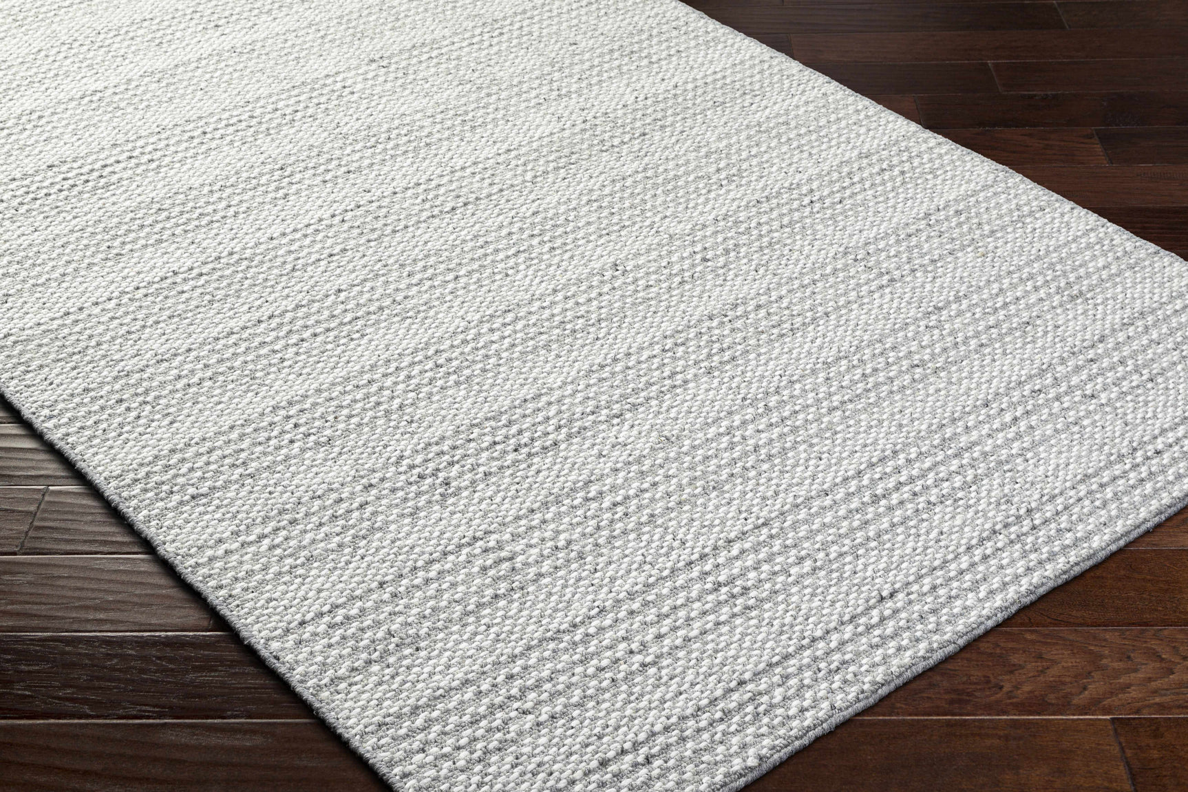 Lonan Gray Hand Loomed Area Rug - Clearance
