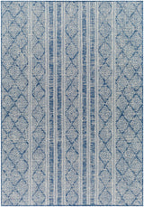 Gavin Blue Durable Outdoor Rug - Clearance
