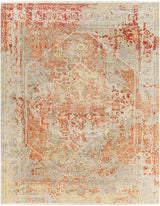 Juji Burnt Orange Wool Rug - Clearance