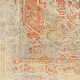 Juji Burnt Orange Wool Rug - Clearance