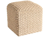 Birchaven Abaca Woven Pouf