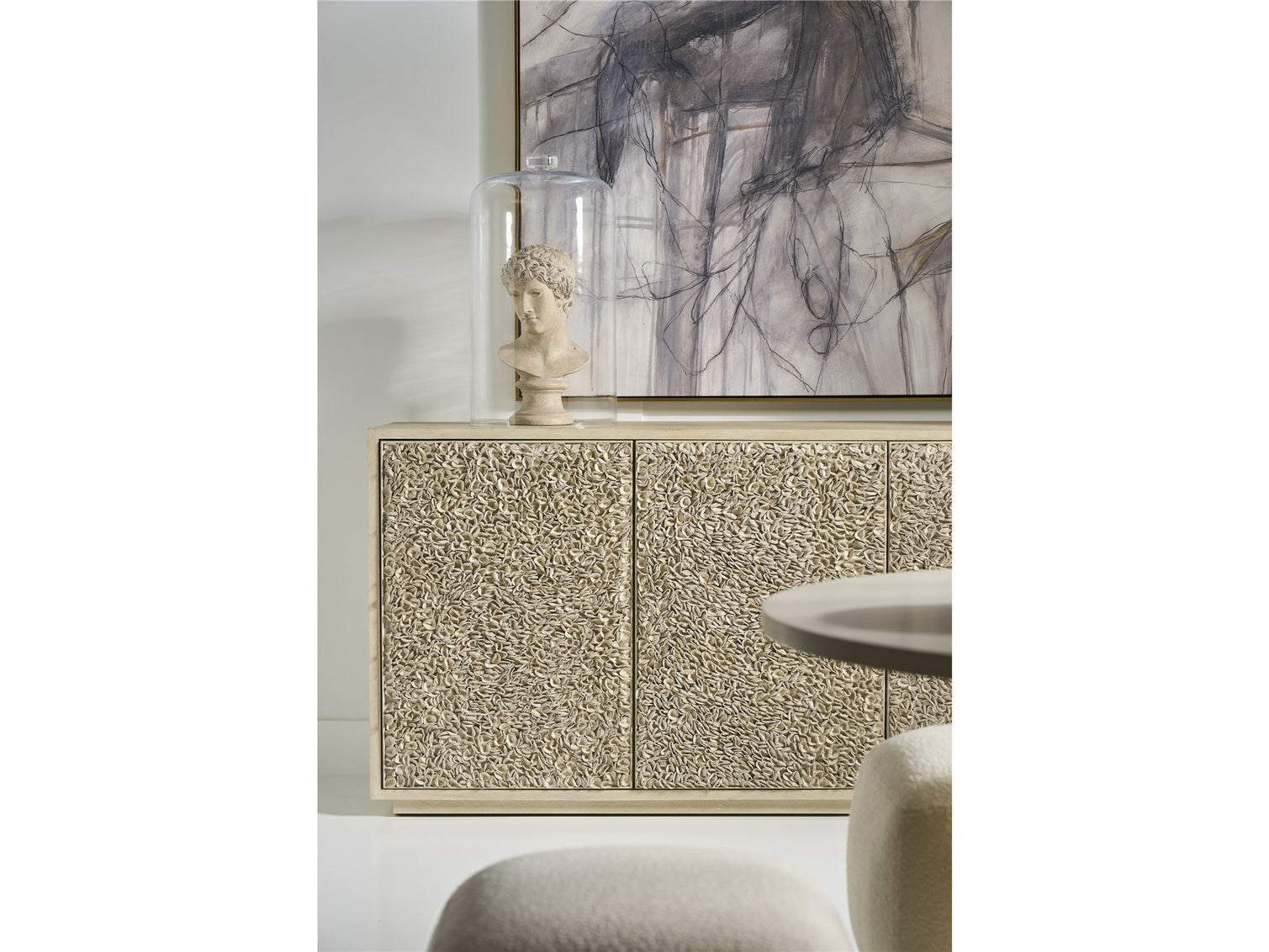 Blossom Light Oak Credenza