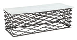 Duchess White & Antique Bronze Coffee Table