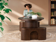 Transformer Round Dining Set - The Gathering | Ornate Home