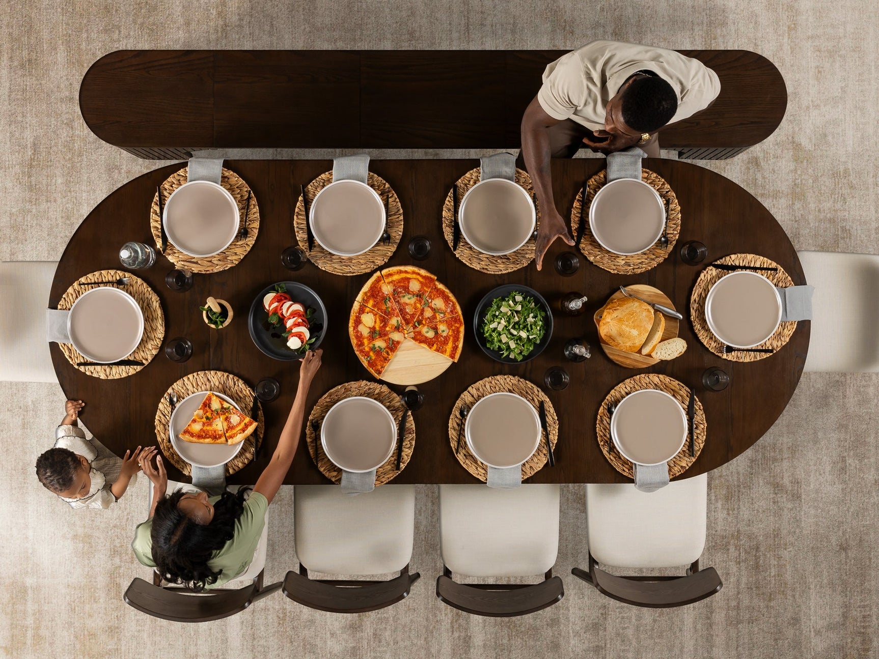 Transformer Round Dining Set - The Host