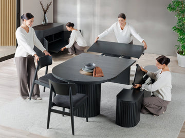 Transformer Round Dining Set - The Host | Ornate Home