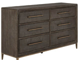 Montclair Cocoa Six Drawers Dresser