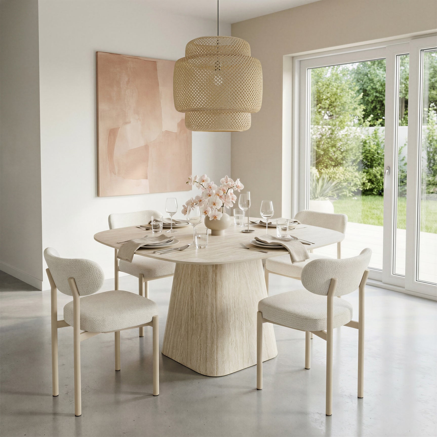 Finch Natural Ceiling Lamp
