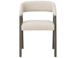 Modern Levi Oyster/Veil Dining Chair (Set of 2)