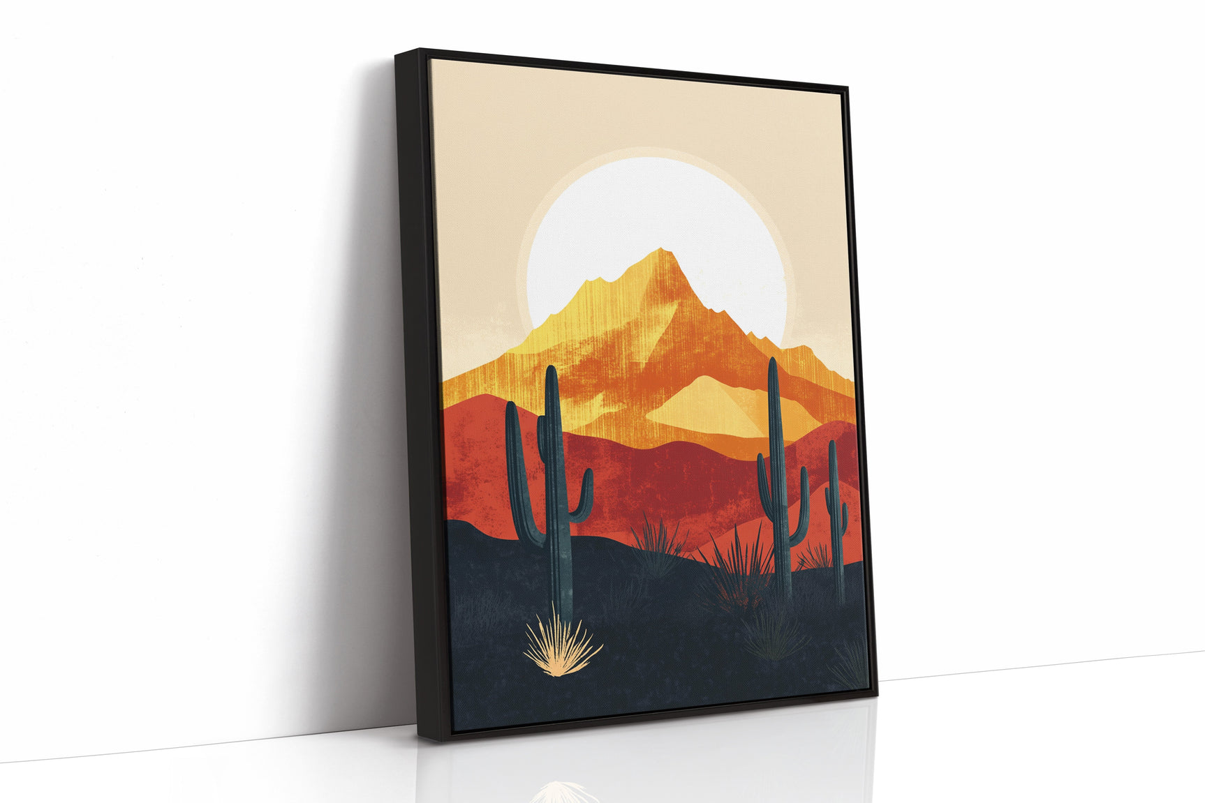 Desert Sunrise - Bold Landscape Art