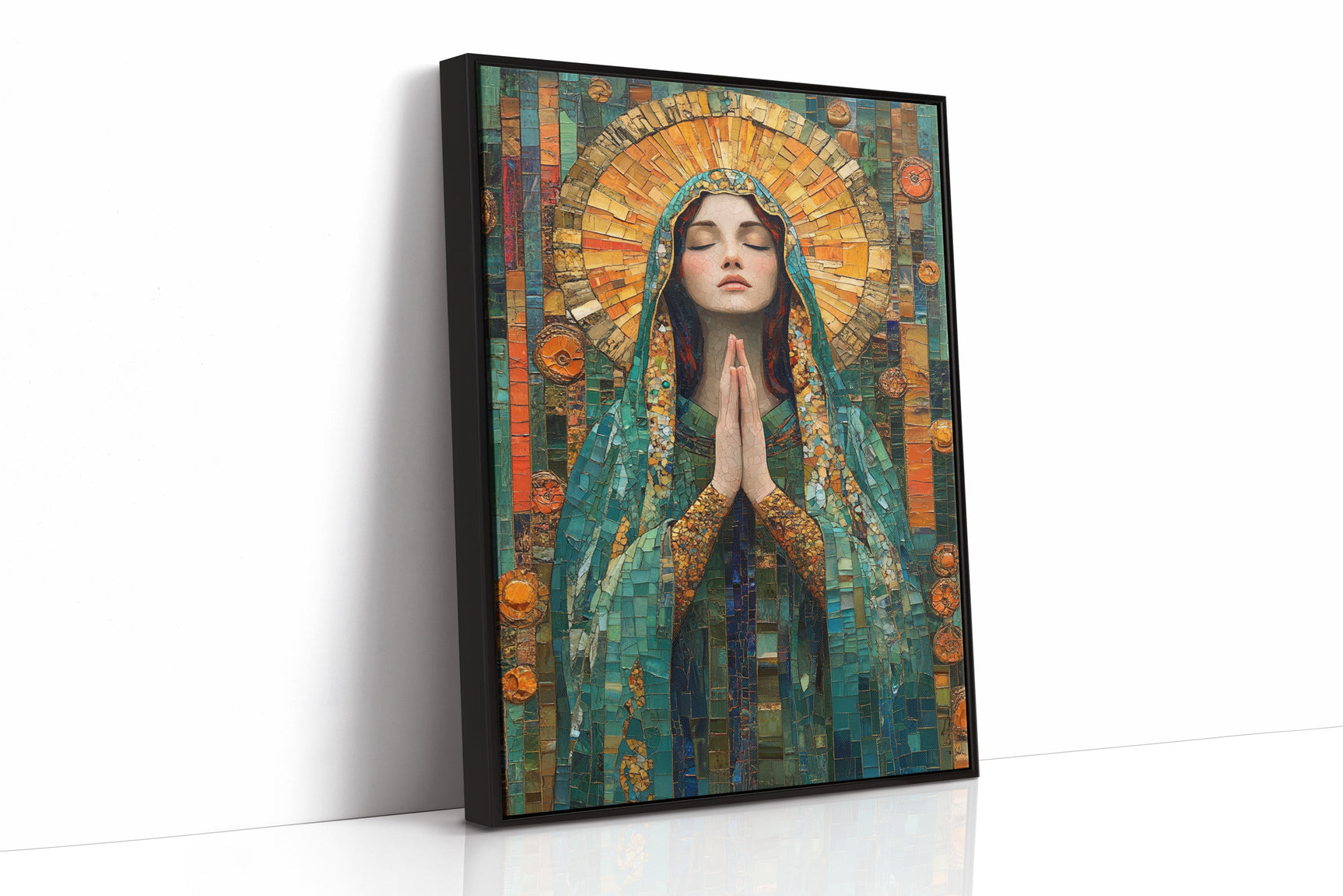 Serenity in Mosaic Light