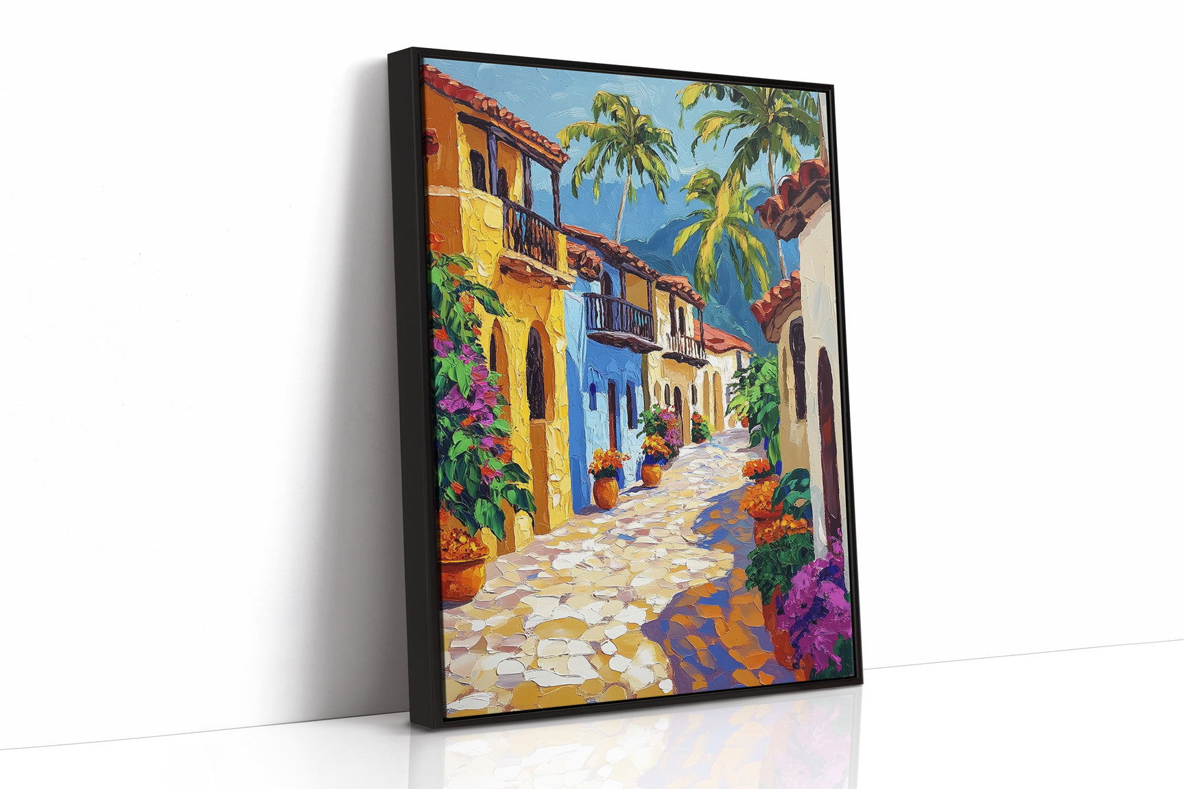 Sunlit Pathways of Color