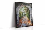 Sunlit Citrus Pathway