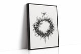 Monochromatic Wreath in Winter