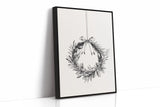 Simple Hand-Drawn Wreath