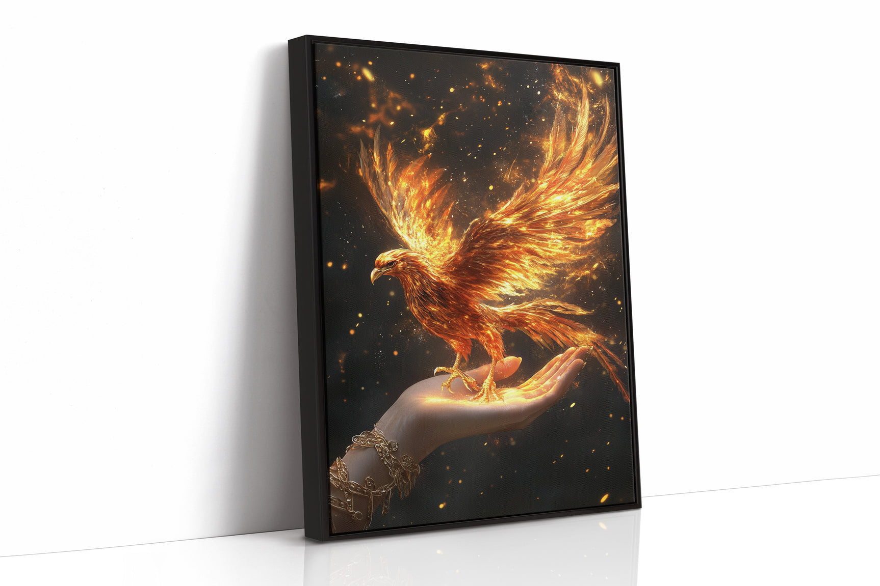 Phoenix's Fiery Ascend
