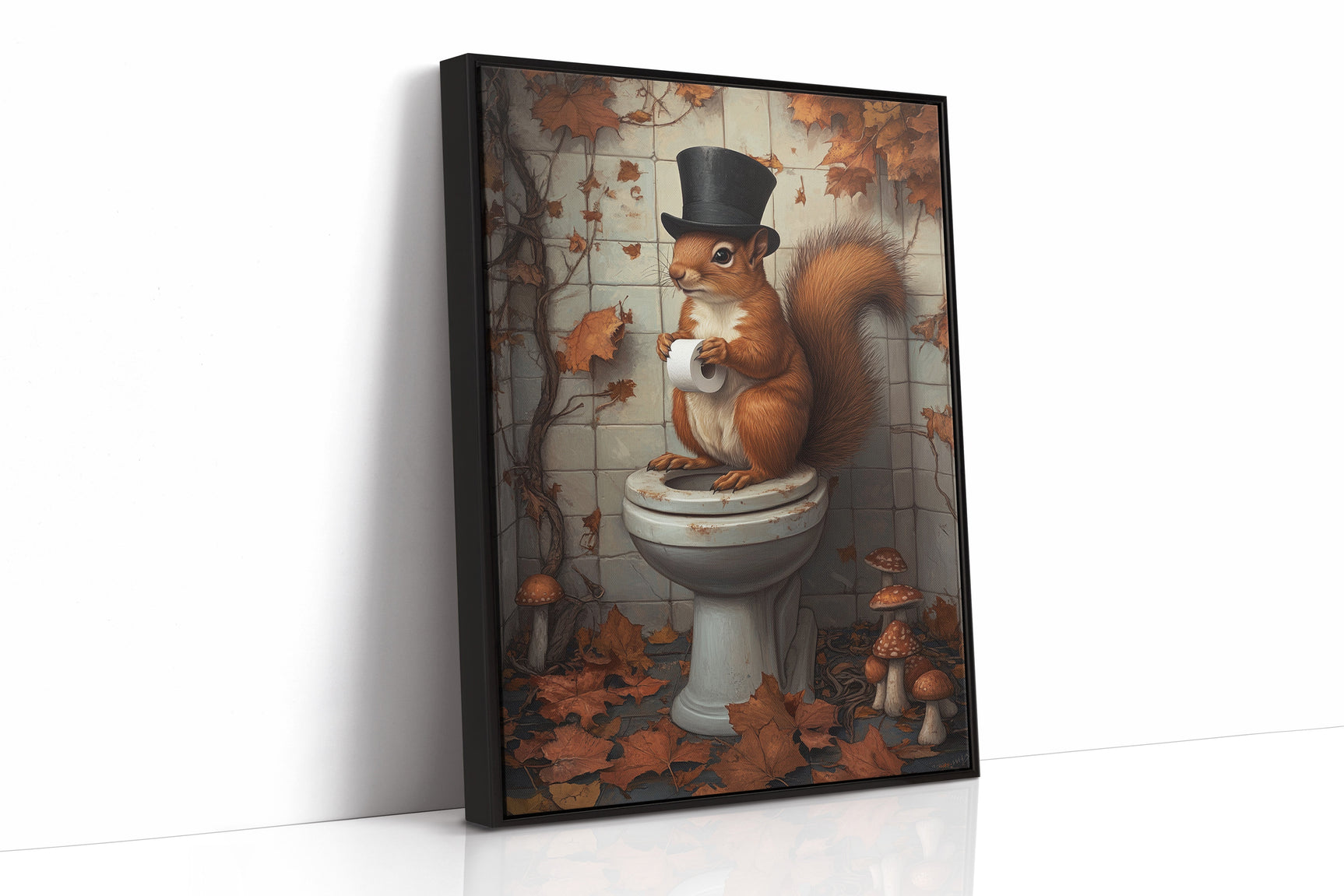 A Squirrel's Unexpected Interlude