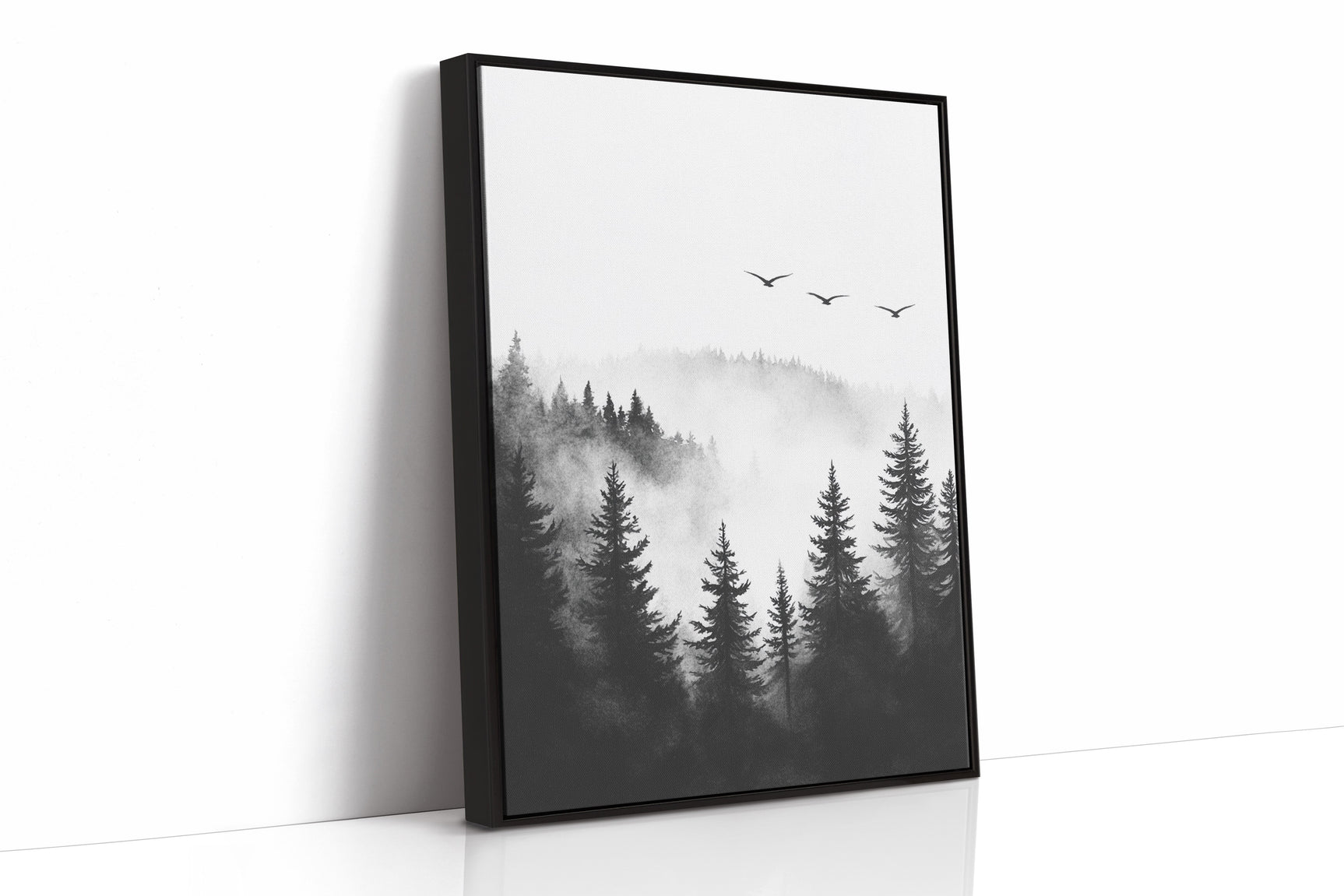 Misty Woodland Reverie