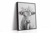 Rustic Daisy Cow
