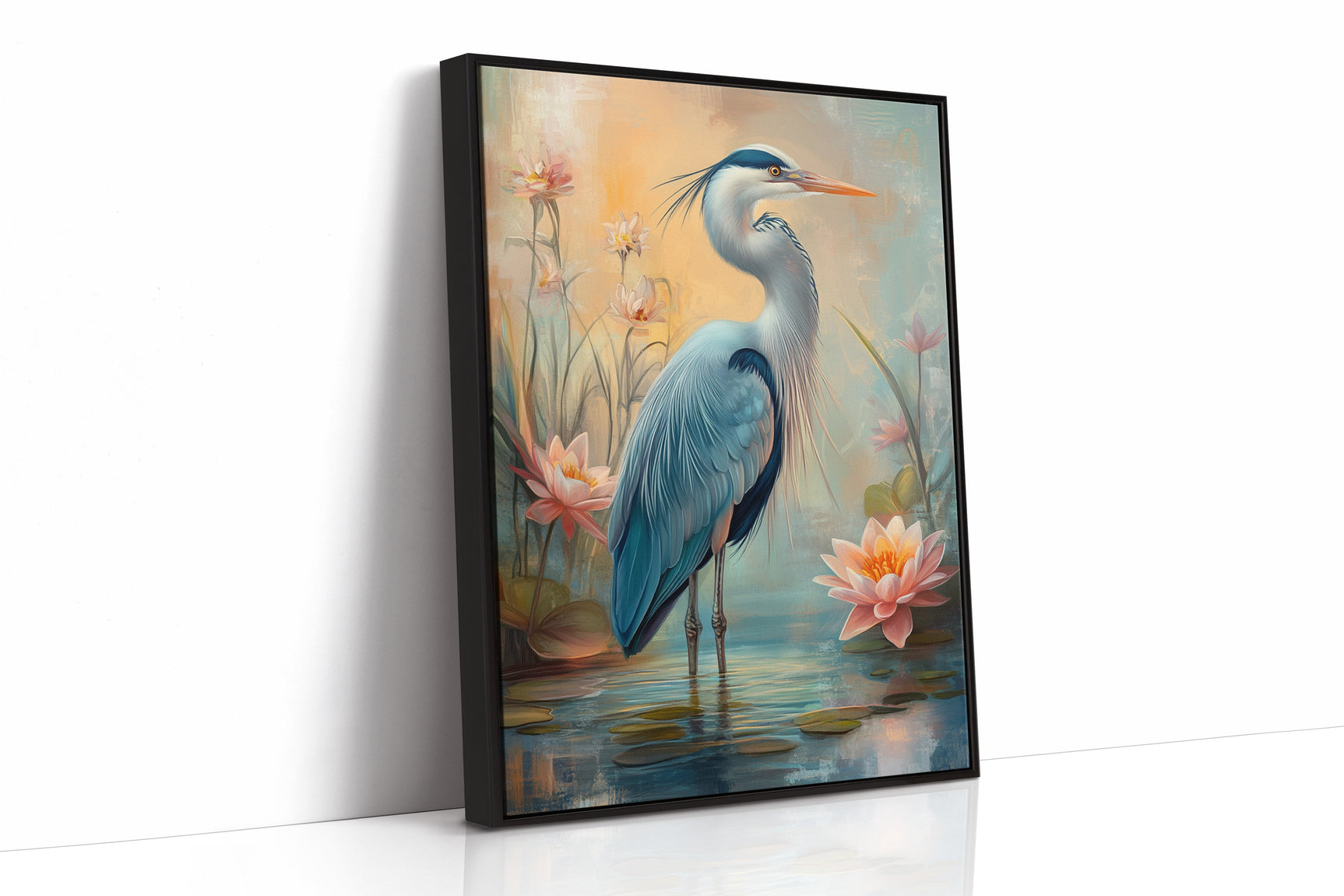 Heron Serenity in Azure