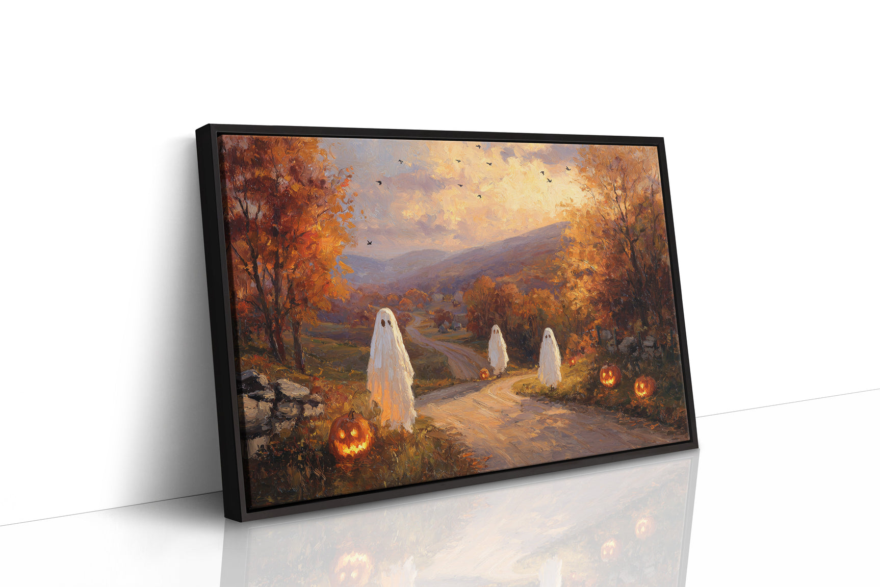 Beneath Autumn's Gilded Veil