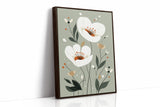 Tranquil Blossoms - Minimalist Floral Art