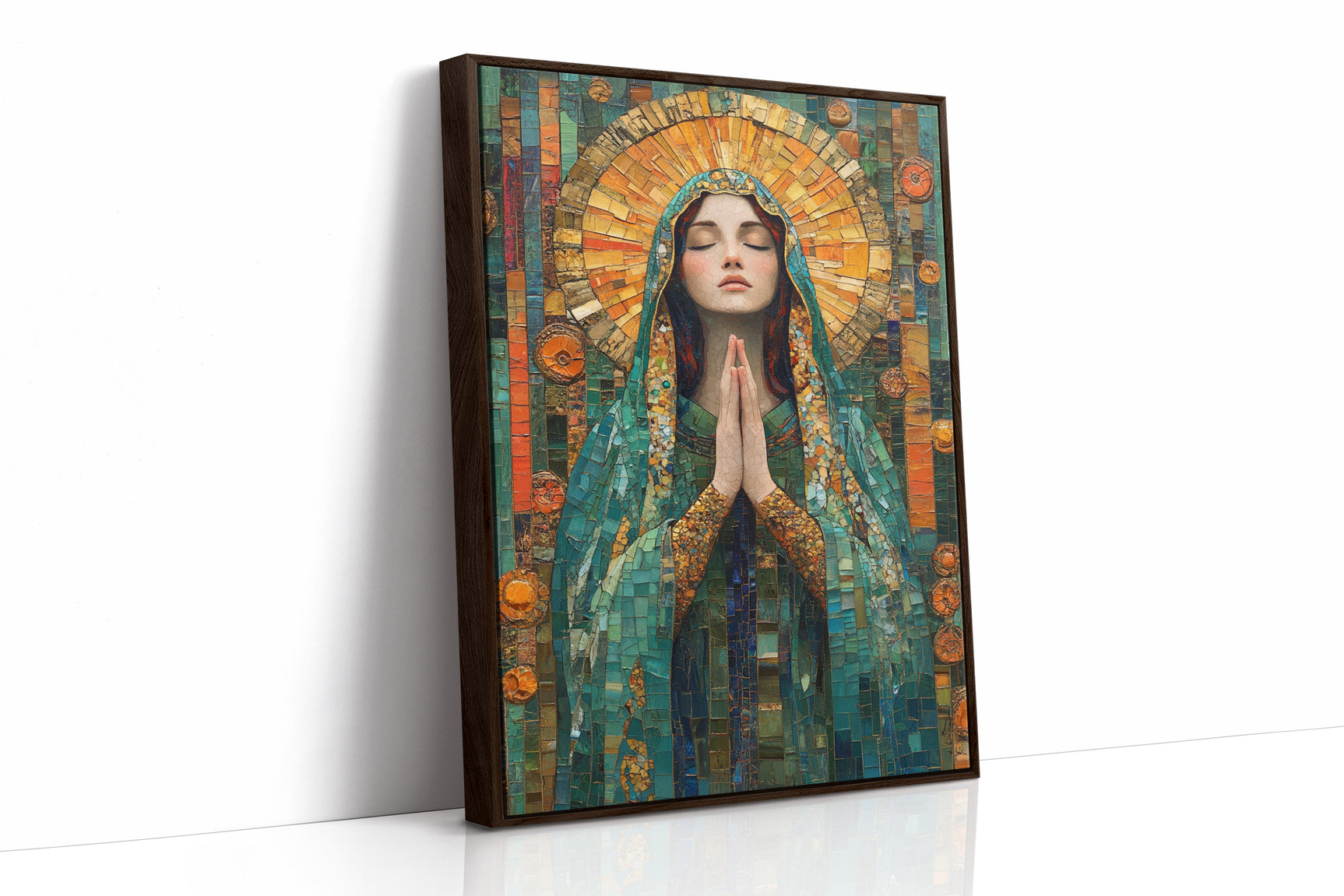 Serenity in Mosaic Light