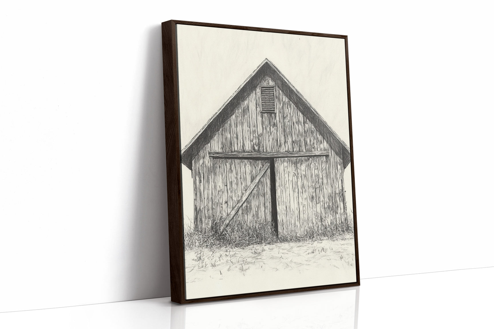 Rustic Echoes: Barn