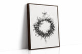 Monochromatic Wreath in Winter