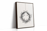 Simple Hand-Drawn Wreath