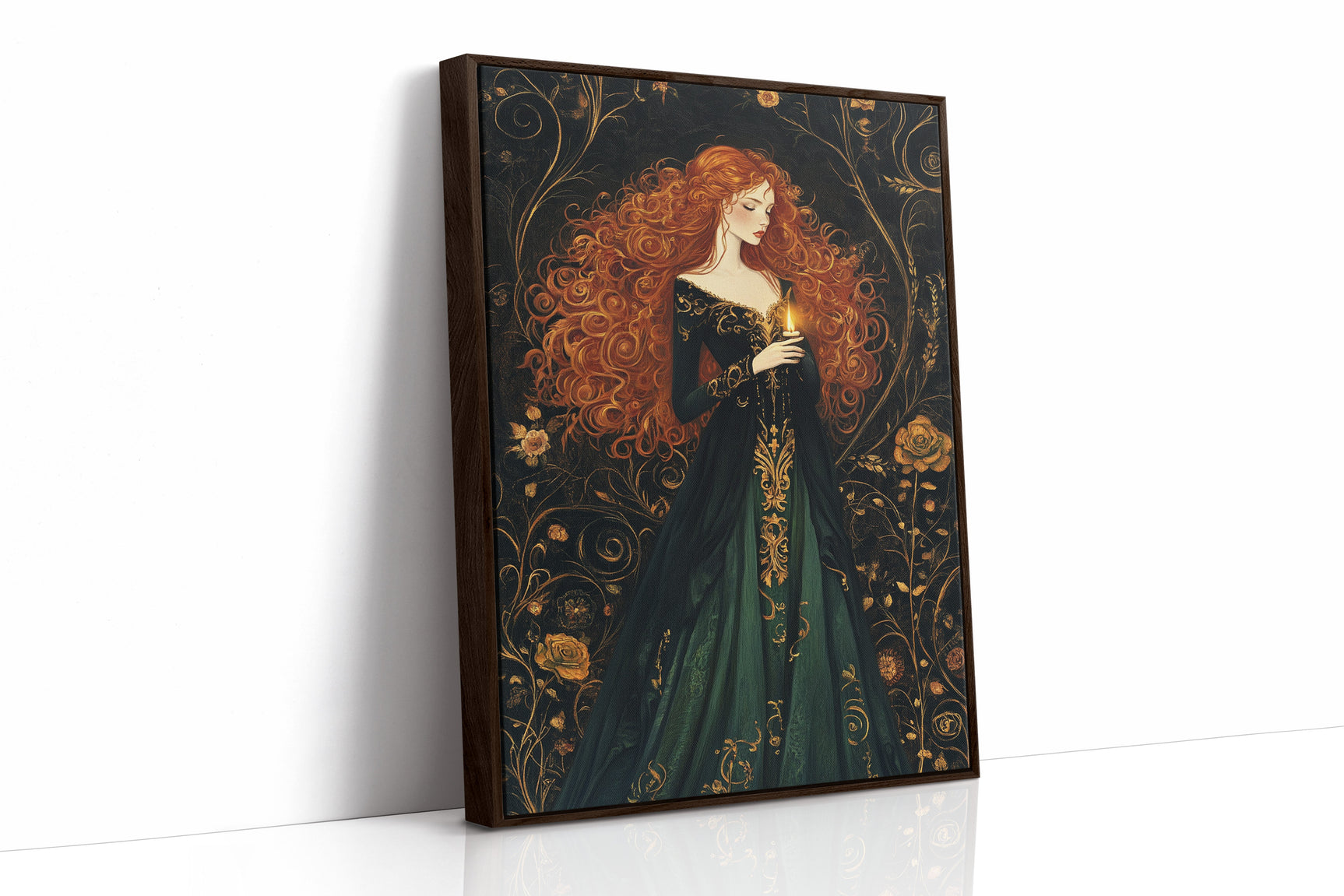 A Flame Among Golden Vines