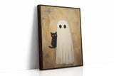 Spooky Feline Friendship