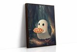 Ghostly Delight in Woodland